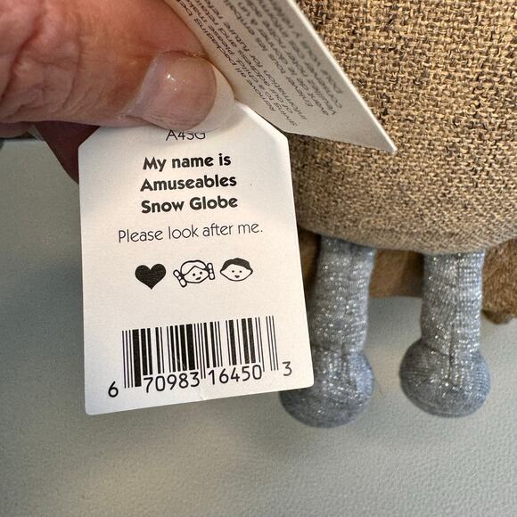 Jellycat Snow Globe FAST SHIP NEW Jellycat Christmas - Picture 9 of 9